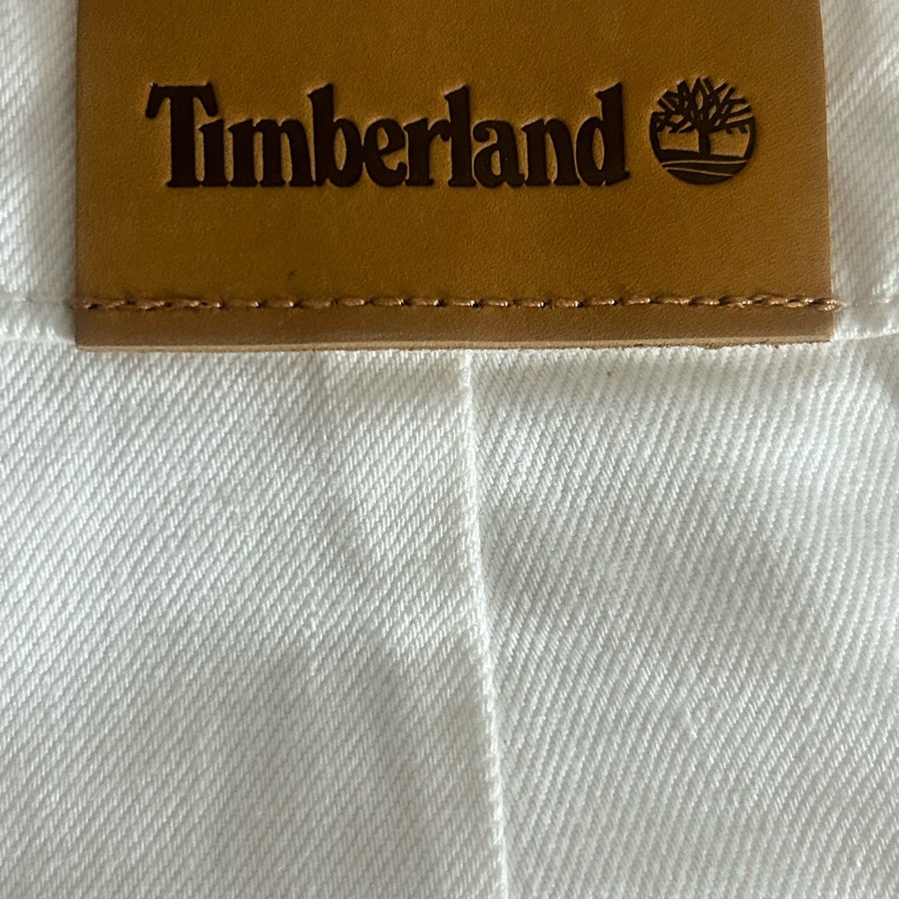 Timberland Women's Refibra Technology Skirt Cream Off White NWT Size 27 - Picture 6 of 9